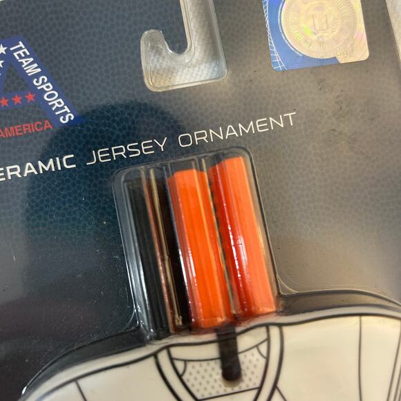 Texas Longhorns Ceramic Color Me Ornament With Markers Hook Em TSA - Picture 5 of 9